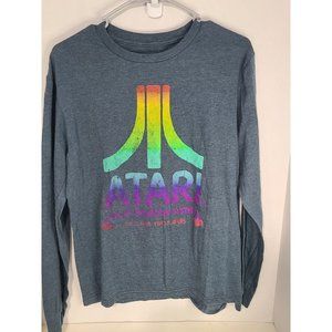 ATARI LS gray T-Shirt sz M 2018